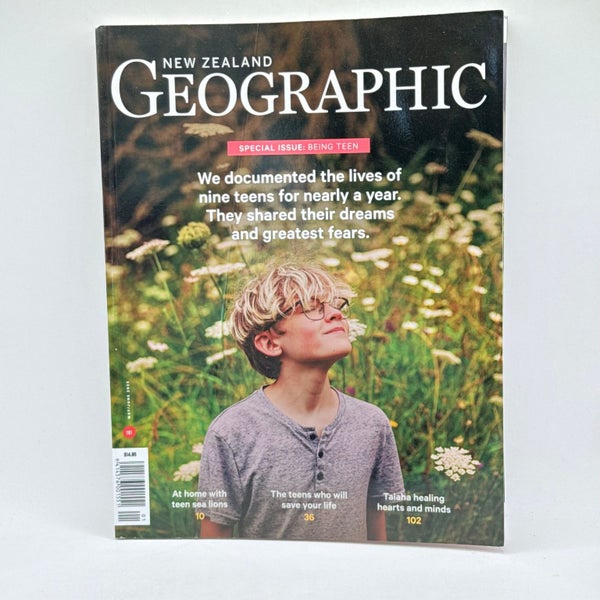 New Zealand Geographic Magazine - Special Issue Being Teen (May/June 2023)64522956361730110