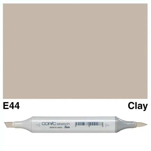 Copic Sketch Marker E44 Clay Carousel 1