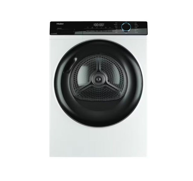 Haier 8kg Heat Pump Condenser Dryer - White (300 Series/ HDHP80A1 Carousel 1