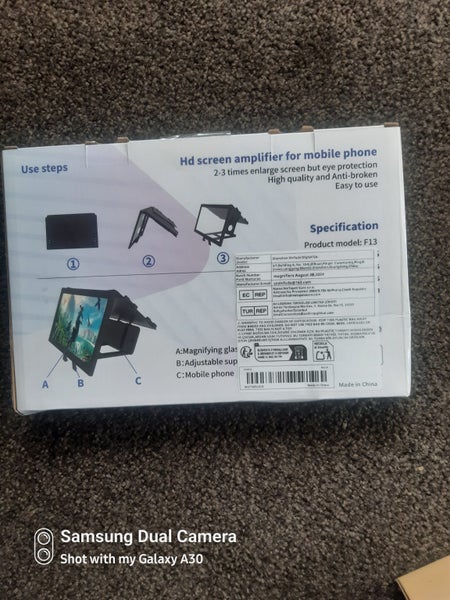 HD SCREEN AMPLIFIER FOR MOBILE PHONE64370205128705111