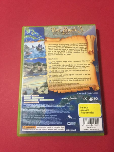 Port Royale 3: Pirates & Merchants (Xbox 360) Carousel 2