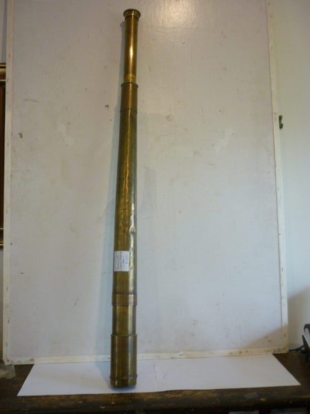 19TH CENTURY BRASS TELESCOPE (1 DRAW) Carousel 1