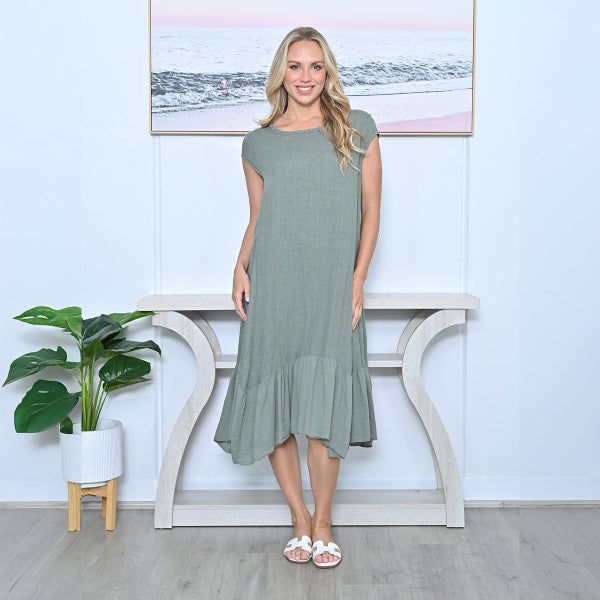 Linen Maxi Dress Carousel 2