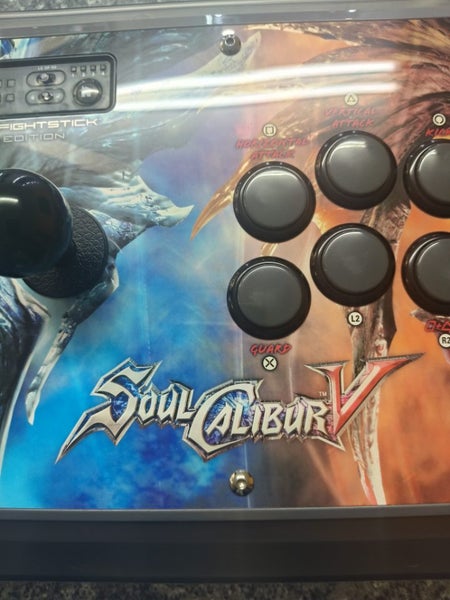 PS3 Madcatz Soul Edition fightstick mint w/free box & SCV special edition NM99 Carousel 2