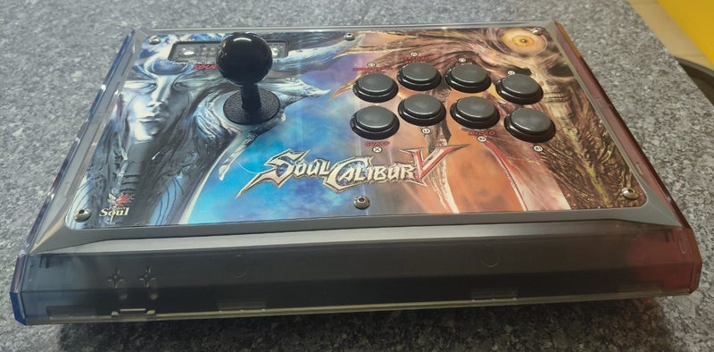 PS3 Madcatz Soul Edition fightstick mint w/free box & SCV special edition NM99 Carousel 1
