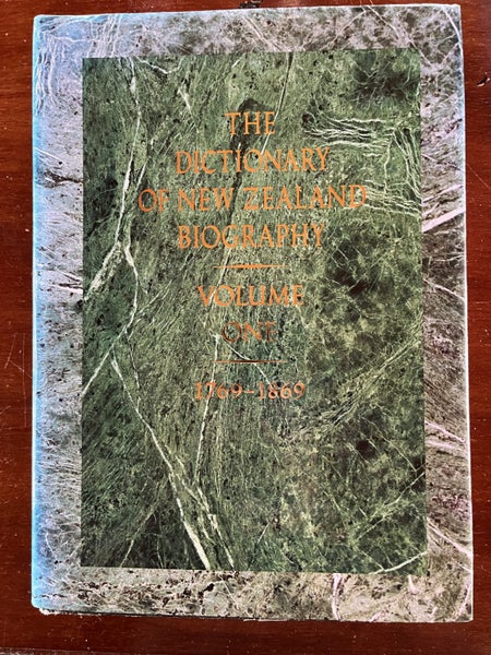 The Dictionary Of New Zealand Biography - 5 volumes64371503694849111