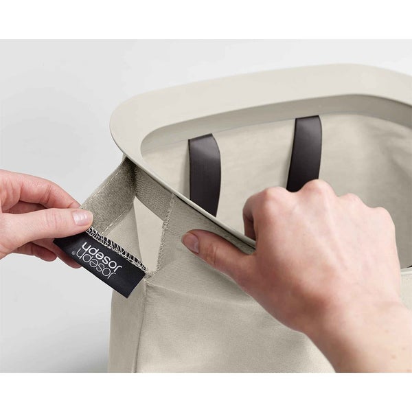 Joseph Joseph Tota 90L Laundry Separation Basket Ecru Carousel 9