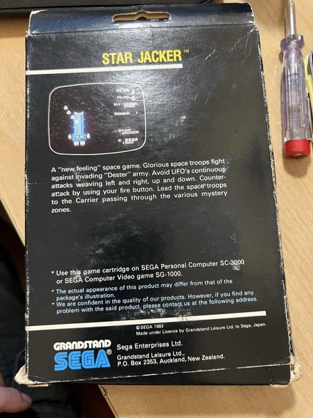 Star Jacker Sega SC-3000 / SG-1000 complete - made in Japan Carousel 4