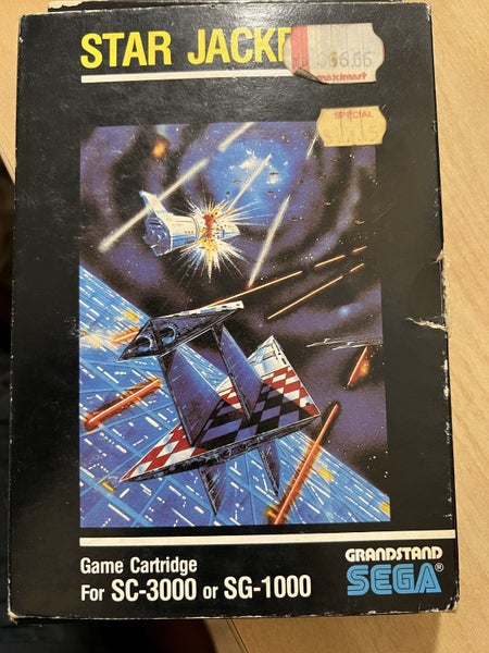 Star Jacker Sega SC-3000 / SG-1000 complete - made in Japan Carousel 1