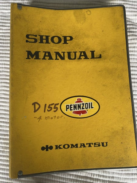 Komatsu D155-4 shop manual Carousel 1