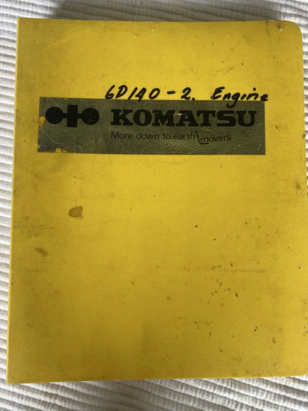 Komatsu 6D140 engine service manual Carousel 1