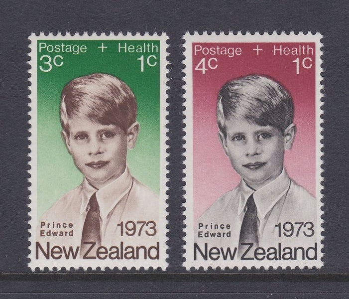 1031/2. NZ - 1973 Health / Prince Edward Set (2) - UHM Carousel 1