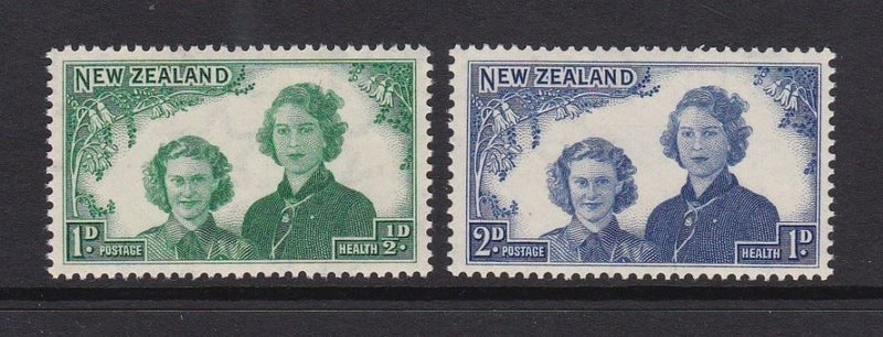 0663/4. NZ - 1944 Health Set (2) - UHM Carousel 1