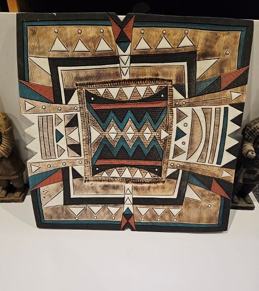 Large Sculptural Pottery Art Piece by Rodney Blumenfeld. Signed & Dated.64613818793602112