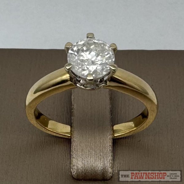 18ct Yellow Gold 1.00ct Diamond Solitaire Ring ~ $10,900! Carousel 1