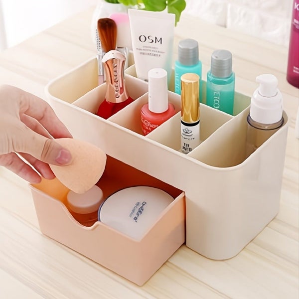NEW new Makeup Box Storage Cosmetic Bag Desk Organizer*Hot SALE Carousel 1