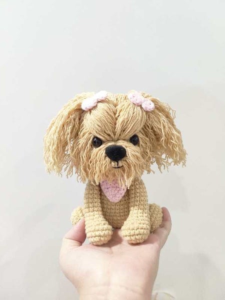 Handmade Dog – Crochet Pet Charm, Great Gift for Dog Lovers Carousel 1
