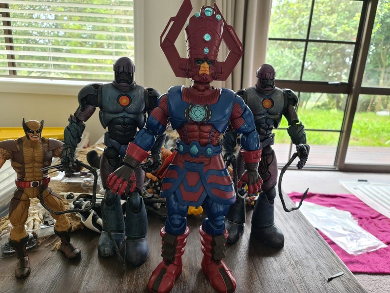 fantastic four 184comic book and Galactus 20inch eye and talking figure64583421748482110