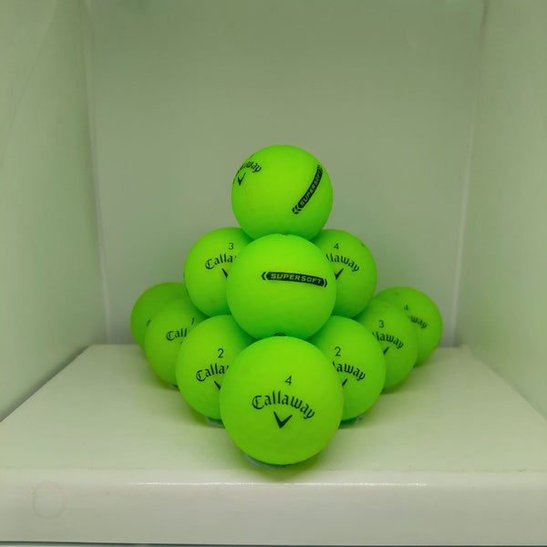 12 Callaway Supersoft GREEN MATTE A+/A Grade Carousel 1