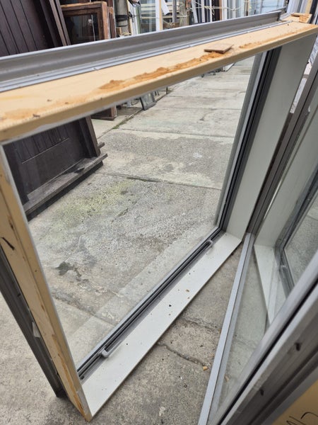 Grey Aluminium Window 1100 H x 1200 W #2055 Carousel 2