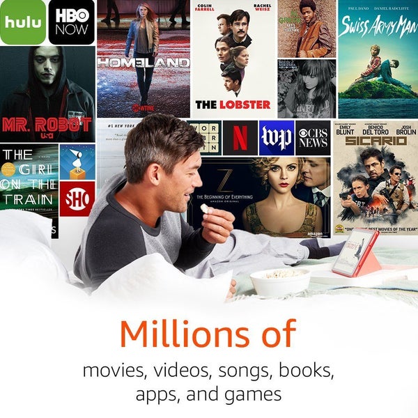 Amazon Fire Full HD Tablet 10" 32GB Black With Amazon Alexa Sealed Boxed Carousel 3