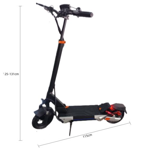 2025 Foldable 2000W Single Motor Electric Scooter 65KM/H E Bike Commuter 40KM Carousel 2