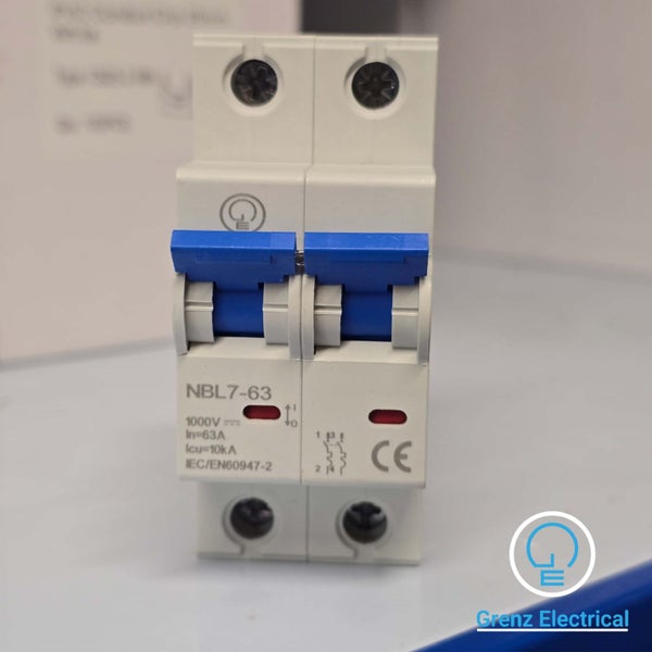 DC Circuit Breaker 1000V 63A 2P Carousel 1