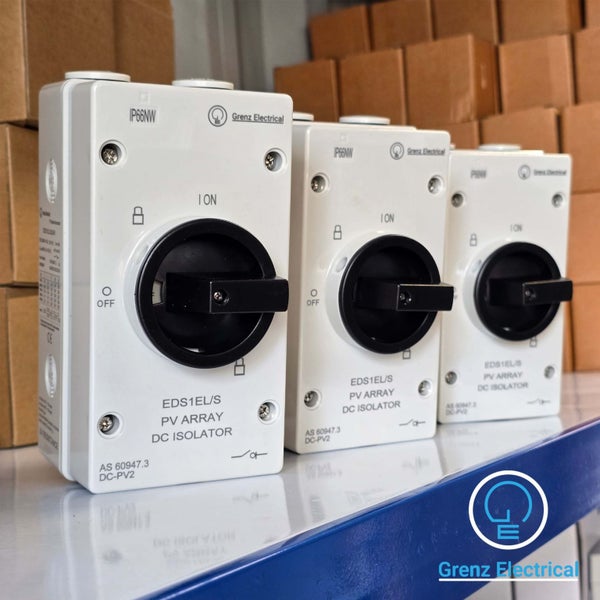 IP65 rated DC Isolator DC-PV2 1200v rated Carousel 1