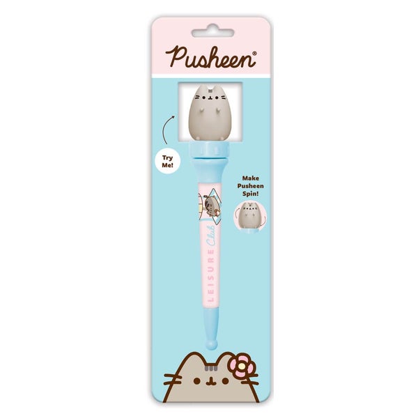 Pusheen | Tropical Vacation Spinny Pen | Stationery | 3 years+ Carousel 4