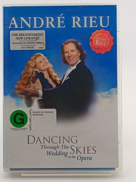 Andre Rieu: Dancing Through The Skies - Wedding at the Opera (DVD/CD) [DVD] b...64606452055554110