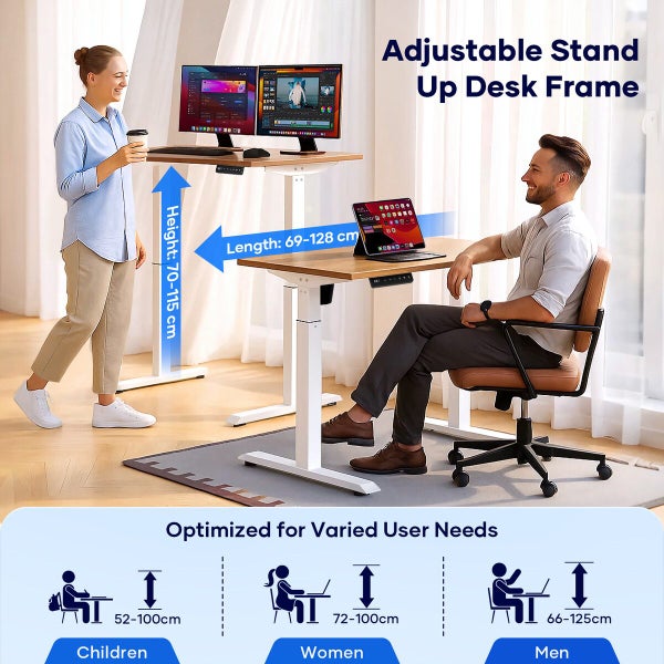 Electric Stand Up Desk Frame Carousel 2