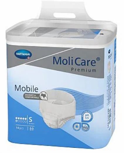 1 box of 4 packs Molicare Small-sized Women Pull-ups (14 per pack) - size S Carousel 1