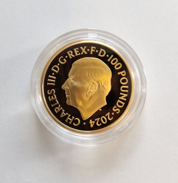 Gold Proof Coin Britannia and Liberty 2024 UK 1oz Carousel 2