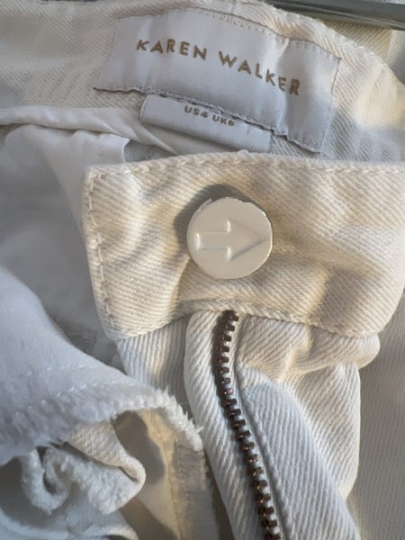 Karen Walker denim skort s 8 Carousel 6