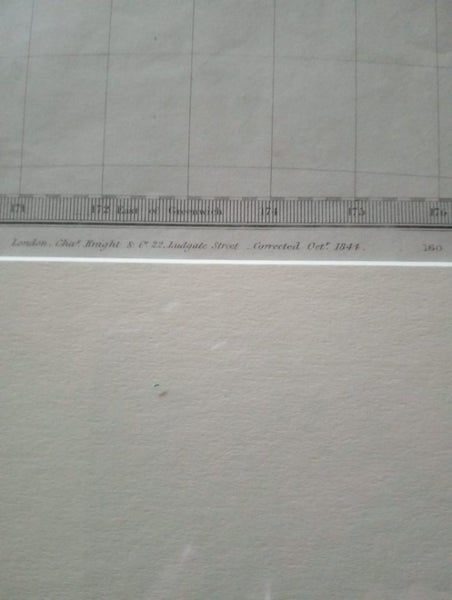 Genuine Antique 1844 Map of New Zealand Carousel 4