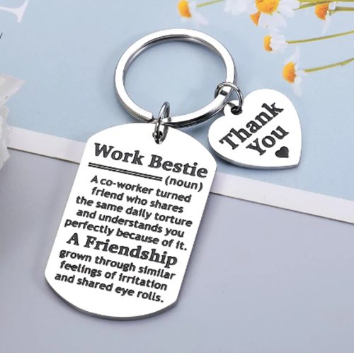 Work Bestie - Keyring64386869857539111