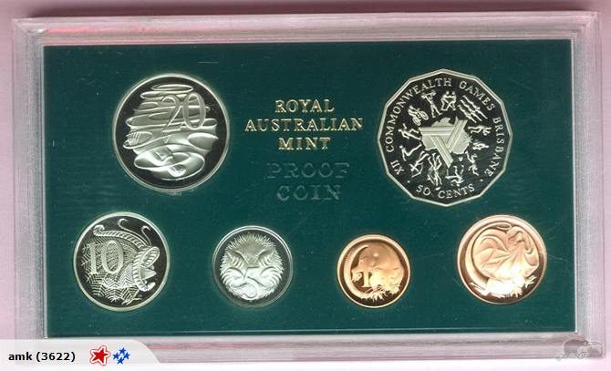 Australia - 1982 Commonwealth Games - Proof Set Carousel 1