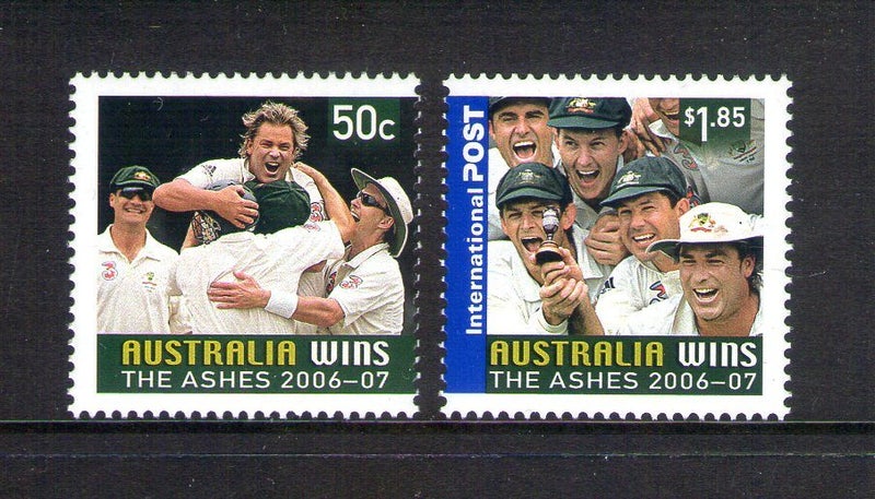 Australia - 2007 Cricket Set (2) - UHM - 2736/7 Carousel 1