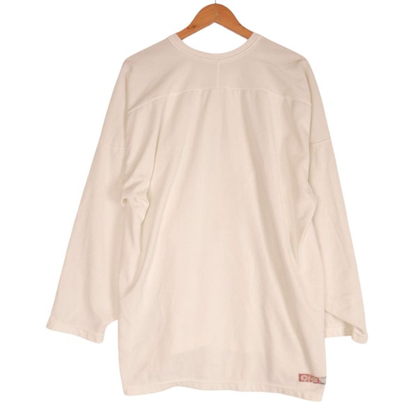 Vintage NHL 1980s Made in USA Pittsburgh Penguins Hockey Jersey XXL Carousel 4