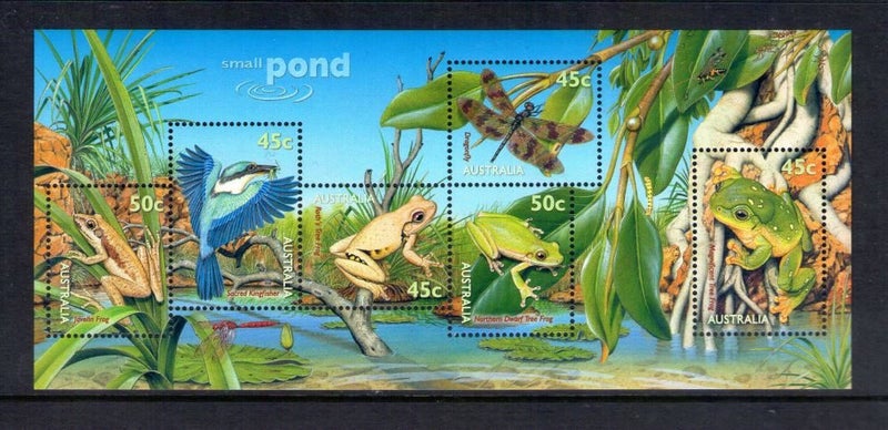 Australia - 1999 Small Pond Life M/S (1) - UHM - MS1913 Carousel 1
