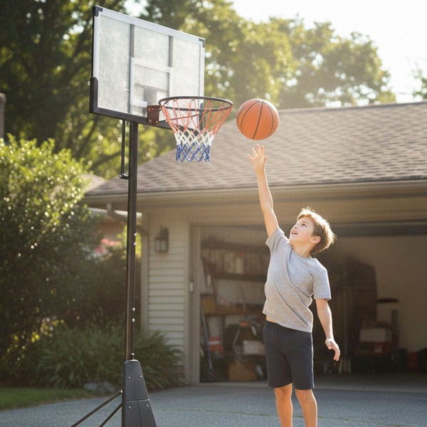 DynaSpace Heavy Duty 150-305cm Outdoor Basketball Hoop Carousel 2