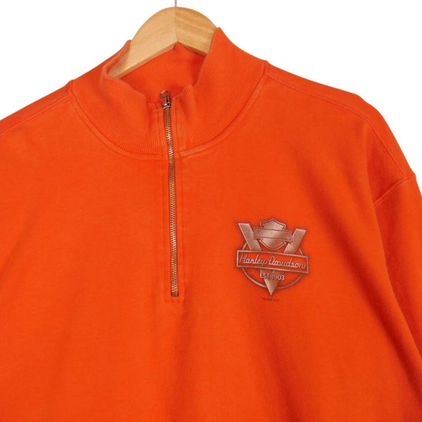 Harley Davidson Half Zip Jumper XL Carousel 2