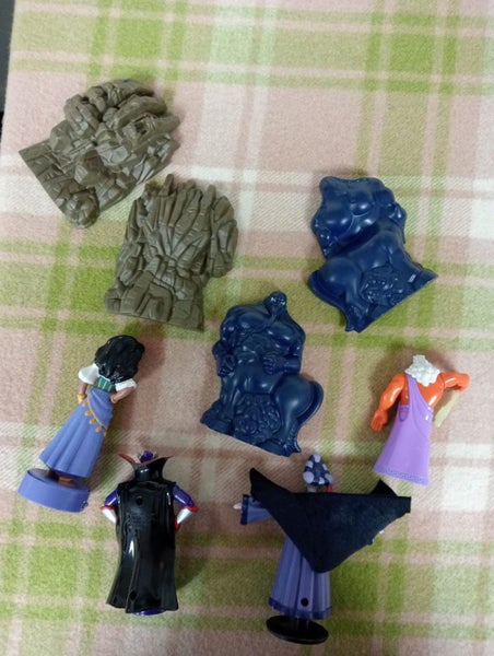 Bulk classic Disney movies McDonald's toys - Hercules Hunchback Toy Story Carousel 2