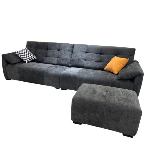 Riotanpi 3 Seater Sofa, D.grey Carousel 2