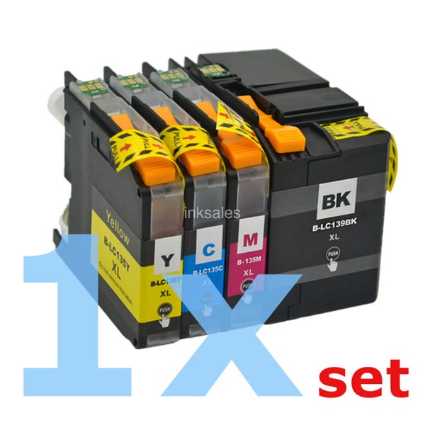 Brother Comp. Ink Cartridges LC139XL LC135XL Set for MFC-J6520DW J6720DW J6920DW Carousel 2