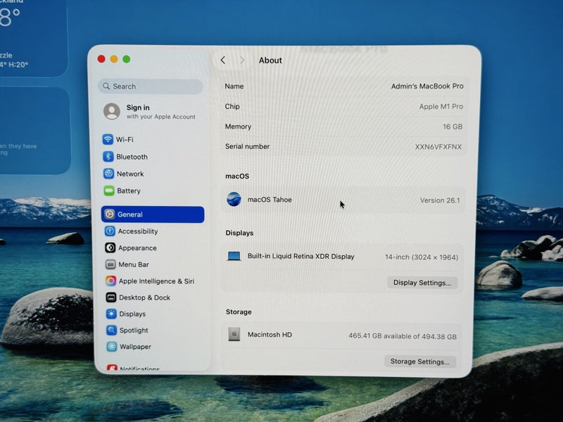 MacBook Pro 14-inch M1 Pro – 16GB / 512GB – Space Grey64395233566337113