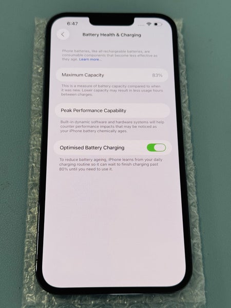 iPhone 13 Pro Max – 256GB – Sierra Blue64377498034945113