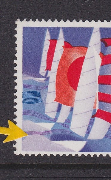 GB - SG0981 - 1975 Sailing 8p - Missing Black - UHM Carousel 2