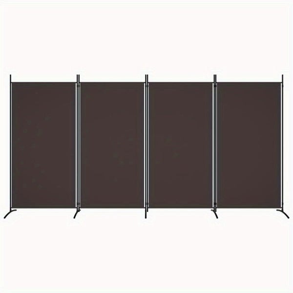 NNETM 4-Panel Room Divider Screen - Adjustable & Foldable Partition Carousel 2