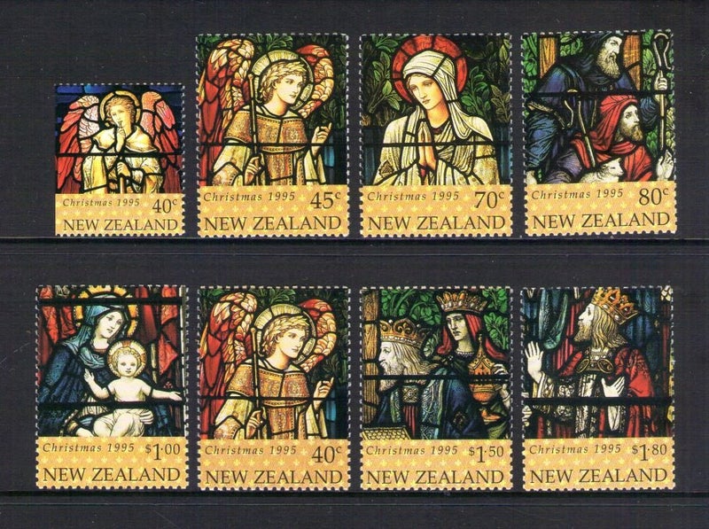 1916/23. NZ - 1995 Christmas Set (8) - UHM Carousel 1
